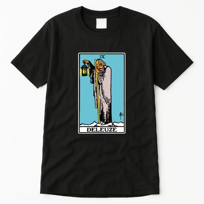 Deleuze As The Hermit Tarot Card Tall T-Shirt