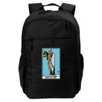 Deleuze As The Hermit Tarot Card Daily Commute Backpack