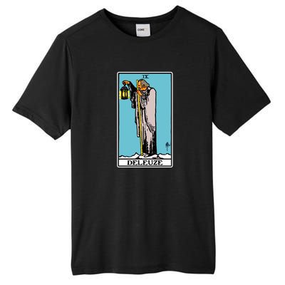 Deleuze As The Hermit Tarot Card Tall Fusion ChromaSoft Performance T-Shirt