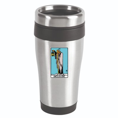 Deleuze As The Hermit Tarot Card 16oz Travel Tumbler