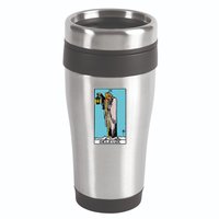 Deleuze As The Hermit Tarot Card 16oz Travel Tumbler