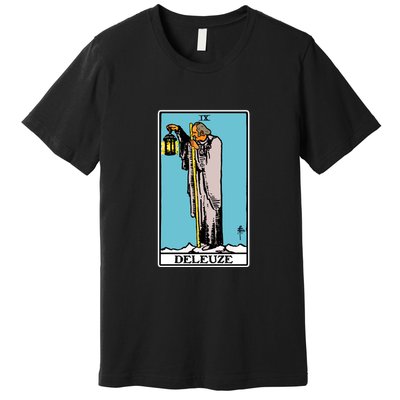 Deleuze As The Hermit Tarot Card Premium T-Shirt
