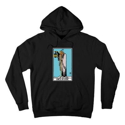 Deleuze As The Hermit Tarot Card Tall Hoodie