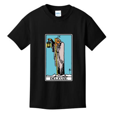 Deleuze As The Hermit Tarot Card Kids T-Shirt