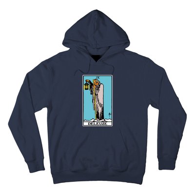 Deleuze As The Hermit Tarot Card Hoodie