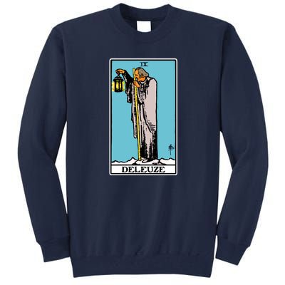 Deleuze As The Hermit Tarot Card Tall Sweatshirt