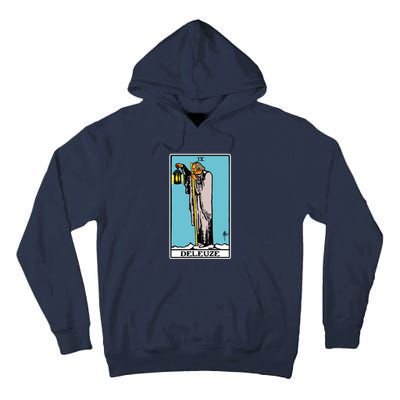 Deleuze As The Hermit Tarot Card Tall Hoodie