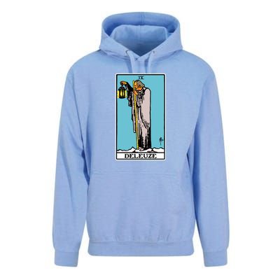 Deleuze As The Hermit Tarot Card Unisex Surf Hoodie