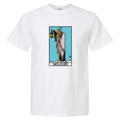 Deleuze As The Hermit Tarot Card Garment-Dyed Heavyweight T-Shirt