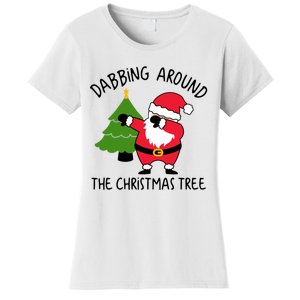 Dabbing Around The Christmas Tree Women's T-Shirt