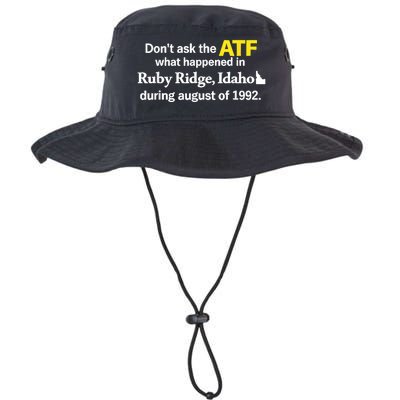 DonT Ask The Atf What Happened In Ruby Ridge Idaho Legacy Cool Fit Booney Bucket Hat