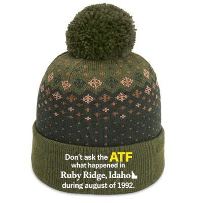 DonT Ask The Atf What Happened In Ruby Ridge Idaho The Baniff Cuffed Pom Beanie