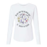 Do All That You Do With Love St Therese Of Lisieux Womens Cotton Relaxed Long Sleeve T-Shirt