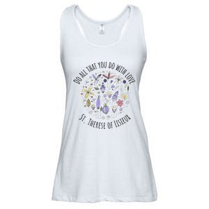 Do All That You Do With Love St Therese Of Lisieux Ladies Essential Flowy Tank