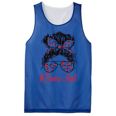 Dance Aunt Teesgift Love Dance Tap Dance Dancer Birthday Gift Mesh Reversible Basketball Jersey Tank