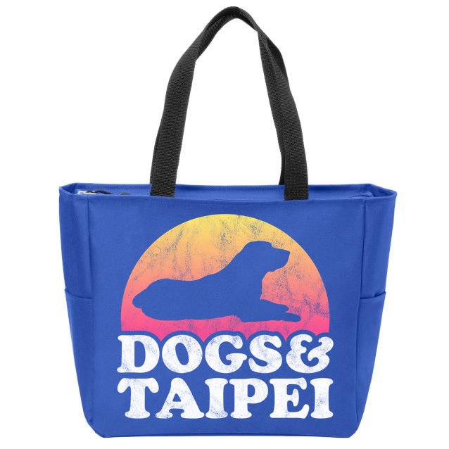Dogs And Taipei Taiwan 'S Or 'S Dog Gift Zip Tote Bag