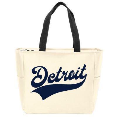 Detroit Athletic Throwback Zip Tote Bag