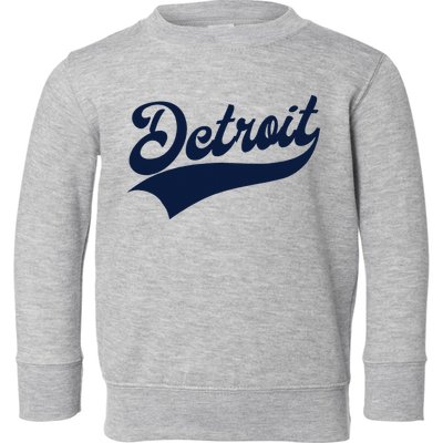 Detroit Athletic Throwback Toddler Sweatshirt
