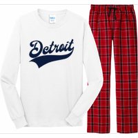 Detroit Athletic Throwback Long Sleeve Pajama Set