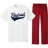 Detroit Athletic Throwback Pajama Set