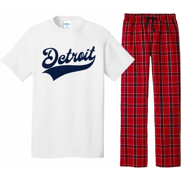 Detroit Athletic Throwback Pajama Set