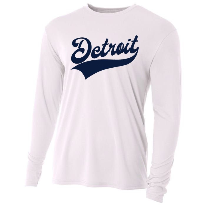 Detroit Athletic Throwback Cooling Performance Long Sleeve Crew