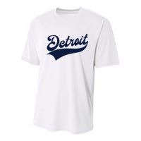 Detroit Athletic Throwback Youth Performance Sprint T-Shirt