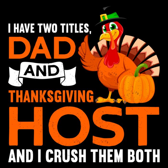 Dad And Thanksgiving Host |Thanks Giving Thanksgiving Father Drawstring Bag