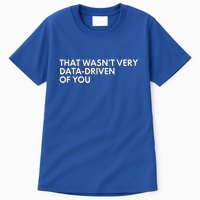 Data Analyst That WasnT Very Data Driven Of You Tall T-Shirt