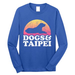 Dogs And Taipei Taiwan S Or S Dog Gift Long Sleeve Shirt