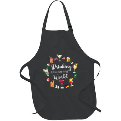 Drinking Around The World Vacation Drinking Showcase Apron