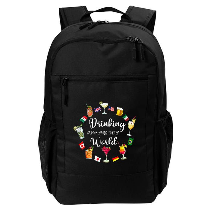 Drinking Around The World Vacation Drinking Showcase Backpack
