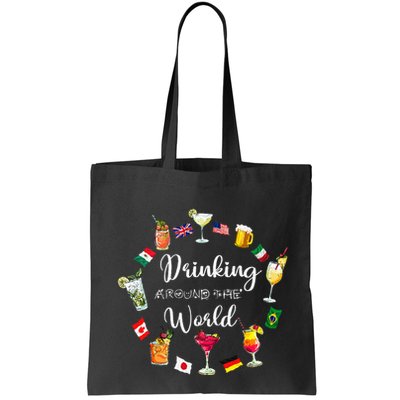 Drinking Around The World Vacation Drinking Showcase Bag