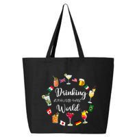 Drinking Around The World Vacation Drinking Showcase 25L Jumbo Tote