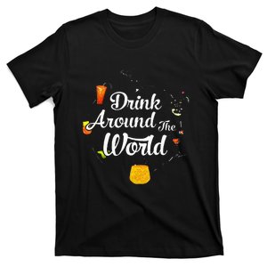 Drink Around The World I Drink Around The World Epcot T-Shirt