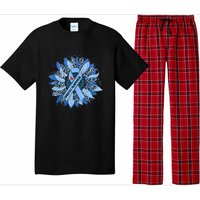 Diabetes Awareness Type 1 2 Diabetic T1D T2D Pajama Set