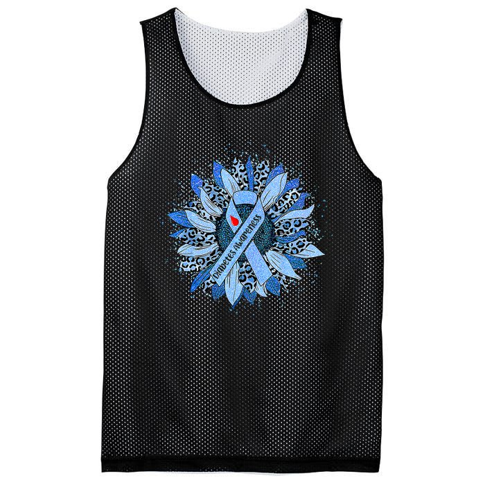 Diabetes Awareness Type 1 2 Diabetic T1D T2D Mesh Reversible Basketball Jersey Tank