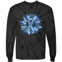 Diabetes Awareness Type 1 2 Diabetic T1D T2D Tie-Dye Long Sleeve Shirt