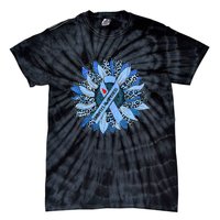 Diabetes Awareness Type 1 2 Diabetic T1D T2D Tie-Dye T-Shirt