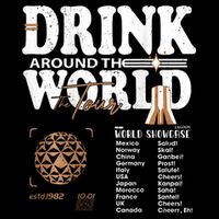 Drinking Around The World Epcot Drinking World Showcase Team 16 in Basic Backpack