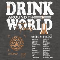 Drinking Around The World Epcot Drinking World Showcase Team Vector Backpack