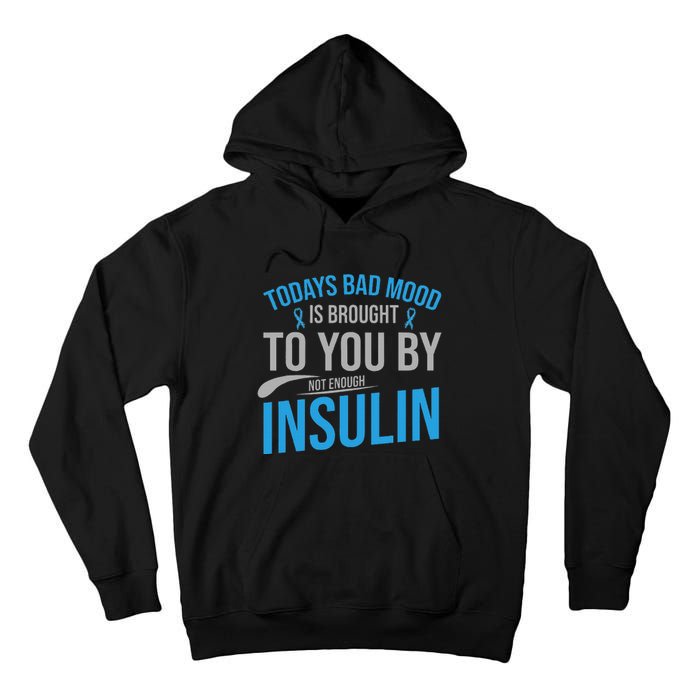 Diabetes Awareness Type 1 2 Diabetic T1d T2d Tall Hoodie