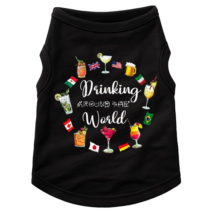 Drinking Around The World Vacation Drinking Showcase Doggie Tank