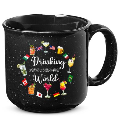 Drinking Around The World Vacation Drinking Showcase 15oz Campfire Ceramic Mug