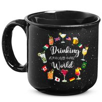 Drinking Around The World Vacation Drinking Showcase 15oz Campfire Ceramic Mug
