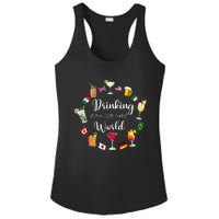 Drinking Around The World Vacation Drinking Showcase Ladies PosiCharge Competitor Racerback Tank