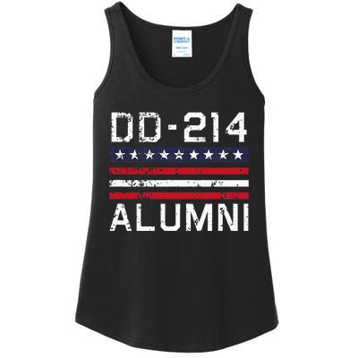 Dd214 Alumni Us Military Veteran Alumni Served Flag Ladies Essential Tank