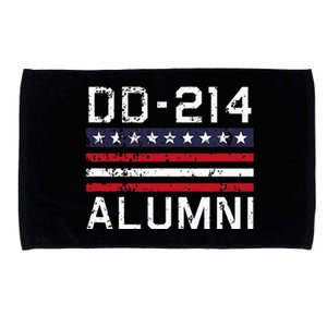 Dd214 Alumni Us Military Veteran Alumni Served Flag Microfiber Hand Towel