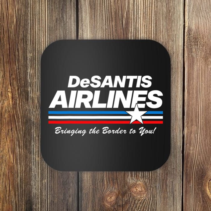 DeSantis Airlines US Flag Vintage Coaster