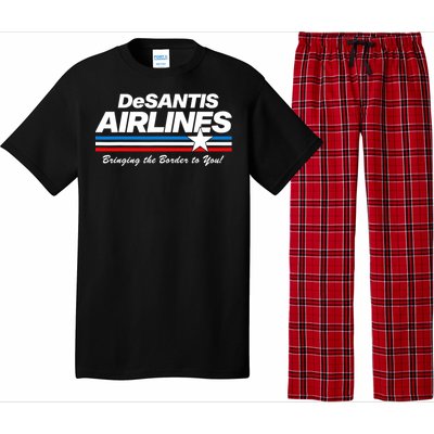 DeSantis Airlines US Flag Vintage Pajama Set